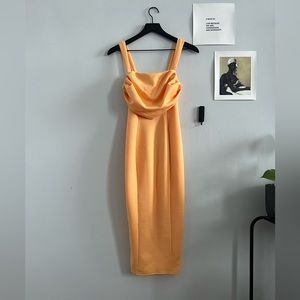 ASOS Structured Bodycon Midi Dress